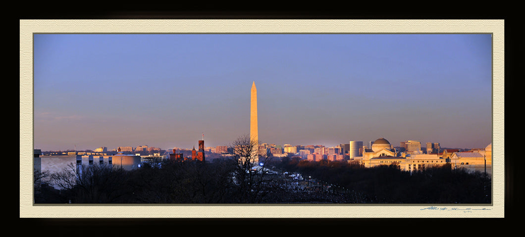 Photo of the Sunrise In Washington D.C. in Color