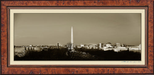 Black & White Photo of Sunrise In Washington
