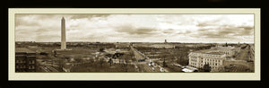 Rare Panoramic View Of Washington D.C.