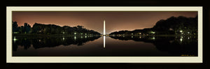 Panoramic View of the Washington Monument at Night