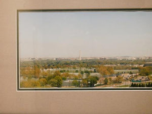 Panoramic Photogravure of Washington DC