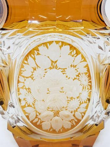 Vintage Crystal European Vase