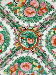 Vintage Green China Plate