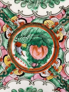 Vintage Green China Plate