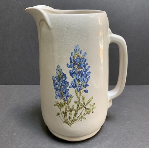 Frankoma American Pottery Floral Pitcher